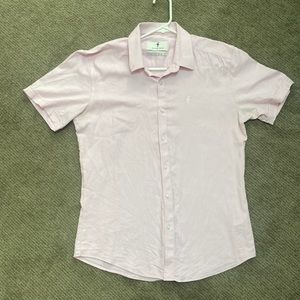 Father sons stretch slim fit button up
